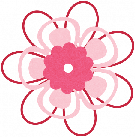 Birthday Flower B Graphic By Marisa Lerin - Cut Flowers (456x456)