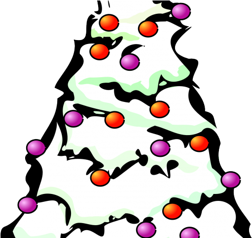 Oregon Clipart Fox - White Christmas Tree Clipart (640x480)