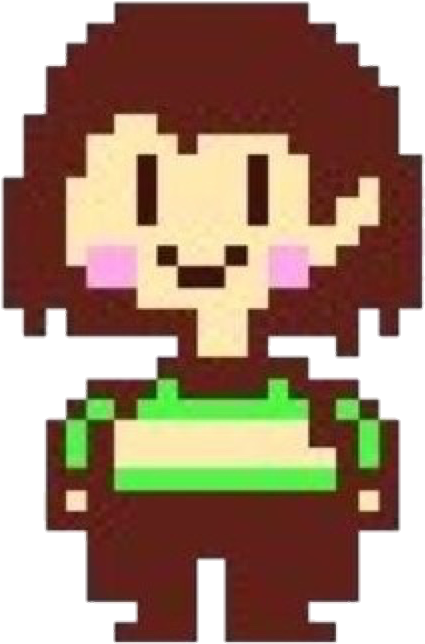 View Samegoogleiqdbsaucenao Chara Render By Skodwarde - Chara Undertale Game (476x656)