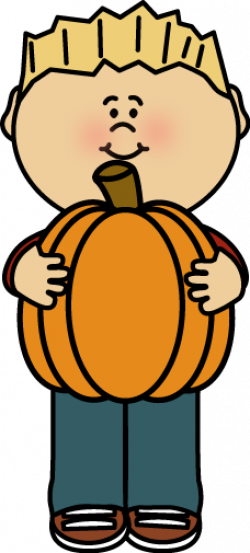 Pumpkin Clip Kid - Clip Art Pumpkin Black And White (250x553)