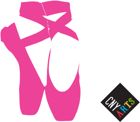 Art Mart - Pointe Shoe Clipart (600x450)