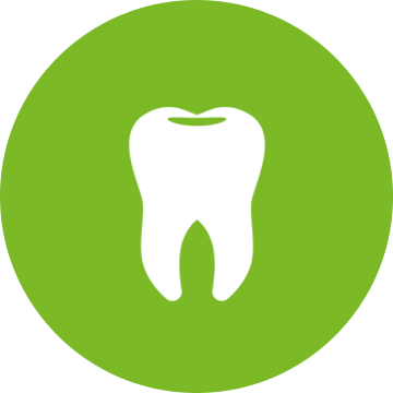 Clip Art Freeuse Stock Bleeding Gums Disease Treatment - Medal Green Icon (360x360)