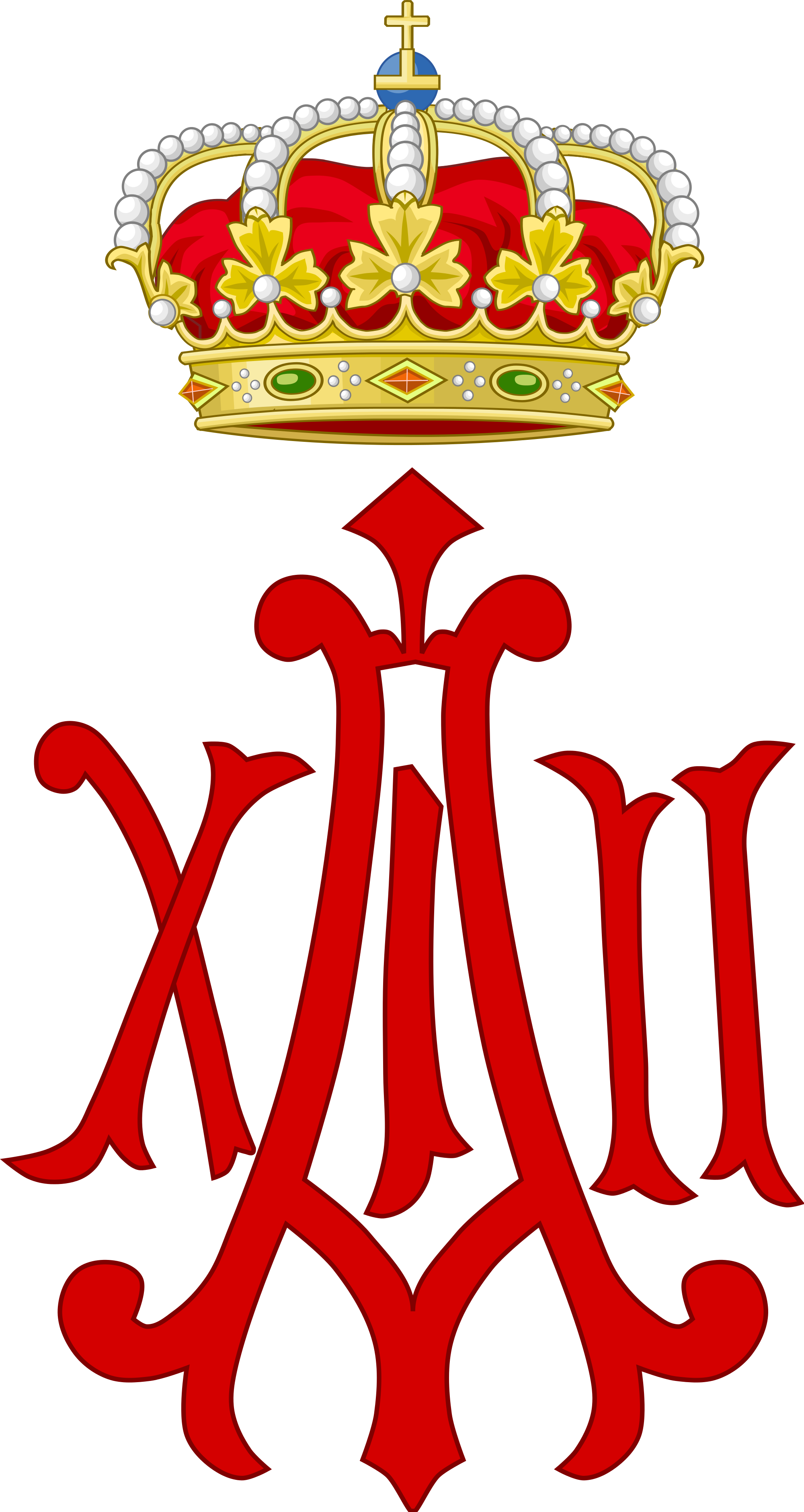 Open - Isabella Of Castile Coat Of Arms (2000x3761)