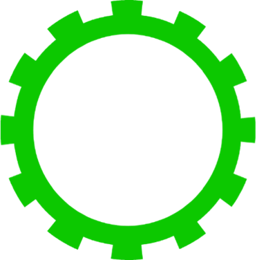 Before We Launched Our Project, We Conducted An Online - Gear Wheel Clipart (372x376)