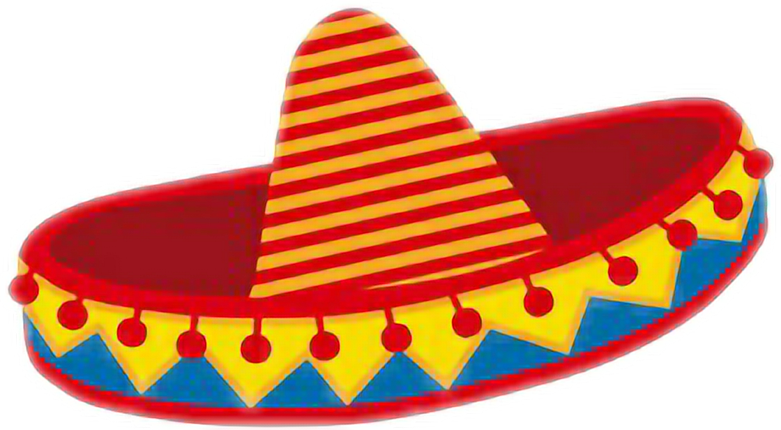 Hat Clipart Mariachi - Fiesta Mexicana Vector Png (1120x616)