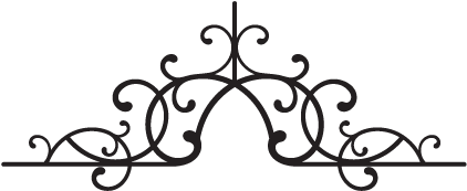 Antoinette Wrought Iron Headboard Wall Quotes™ Wall - Decals Headboards (451x450)