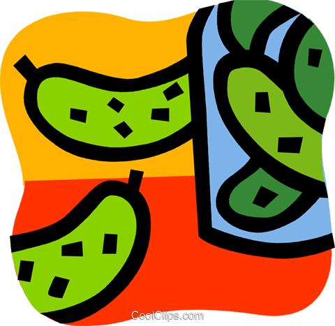 Pickles Royalty Free Vector Clip Art Illustration - Clip Art (480x467)