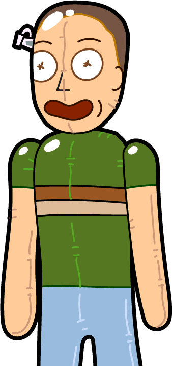 Clip Art Royalty Free Library Inflatable Png For Free - Rick And Morty Inflatable (338x717)