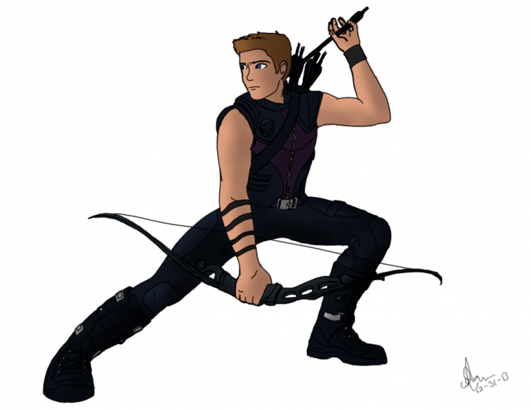 Unique Hawkeye Clip Art Image - Hawkeye Clipart (775x599)