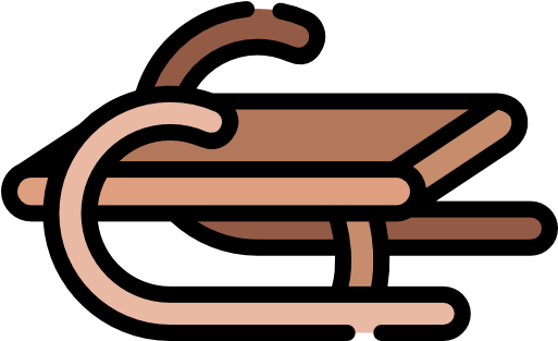 Sleigh Free Icon - Sled (512x512)