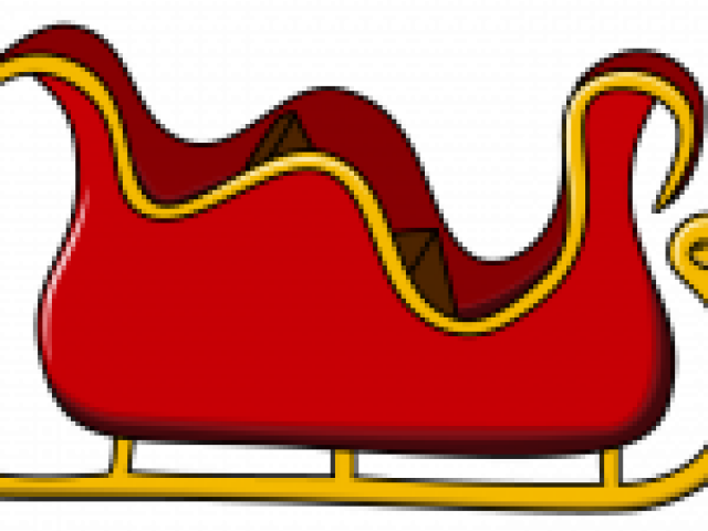 Sleigh Clipart Easy - Portable Network Graphics (640x480)