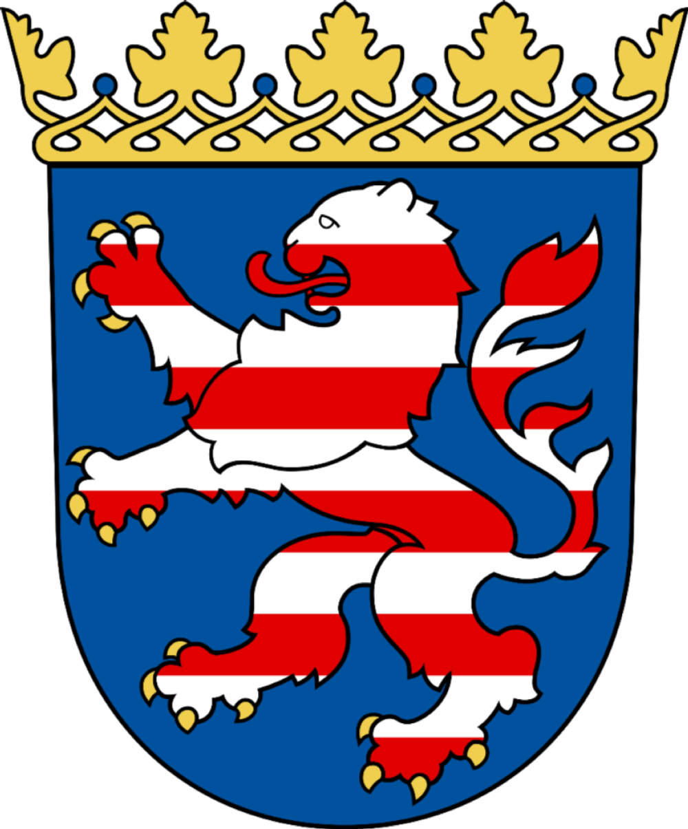 My Father Was Born In Stangenrod, A Hessian Town - Hessen Wappen (1000x1205)