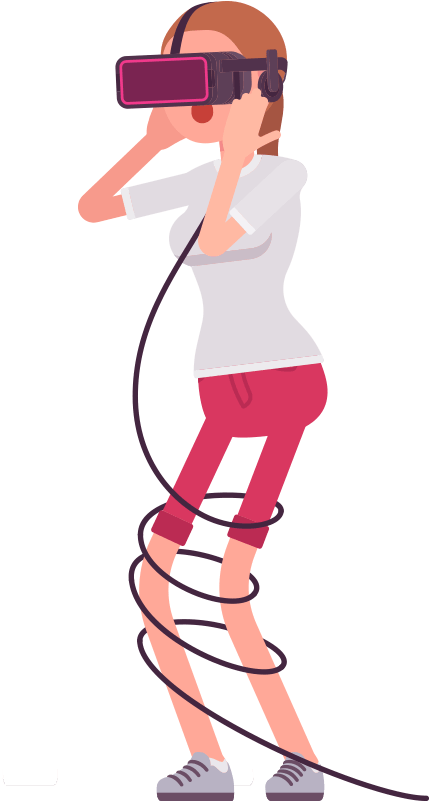 Down Probably Towards Their Feet While Standing, Unlike - Illustration (535x800)