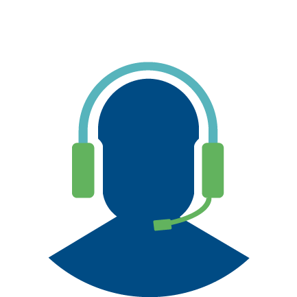 Live, On-demand Support At Any Time - Illustration (433x433)