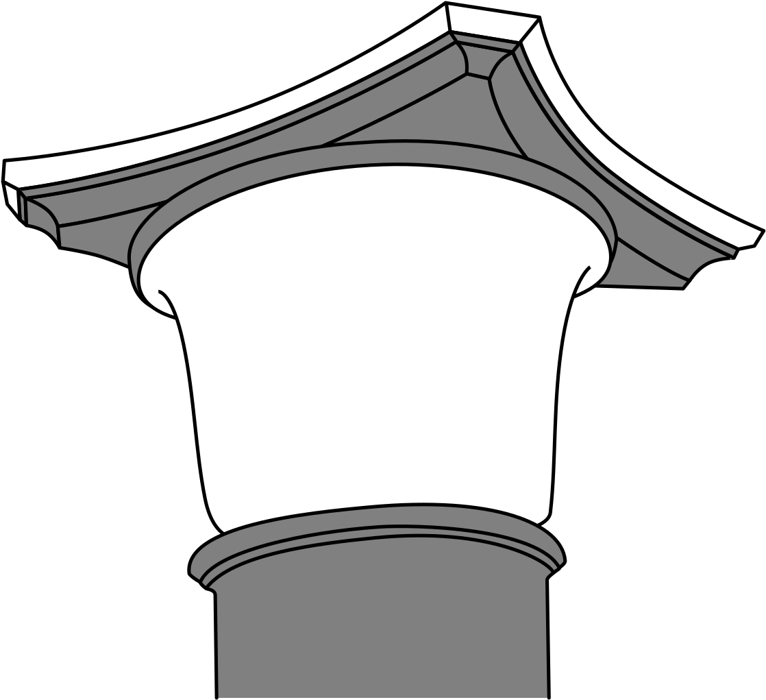 Pillars Drawing Pixel Art - Drawing (1129x1024)