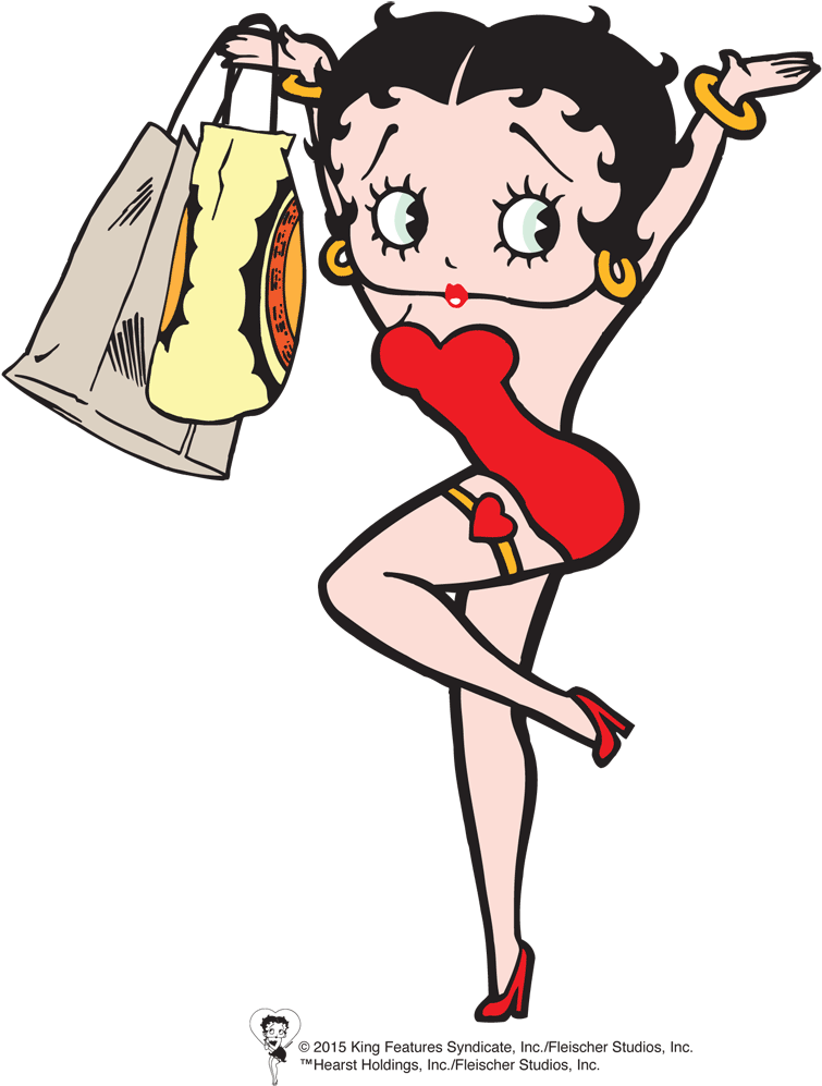 Syndicate Cliparts - Bingo Betty Boop (799x1037)