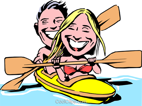 Kayak Clipart Transparent - Kajak Clipart Free (480x357)