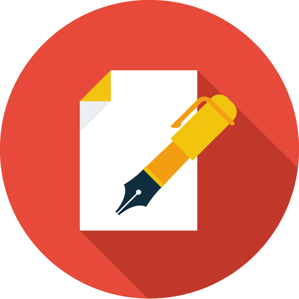 Hundreds Of Articles - Content Creation Icon (592x592)