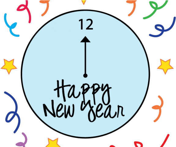 Fireworks Clipart Christmas - Free New Years Eve Clipart 2018 (640x480)