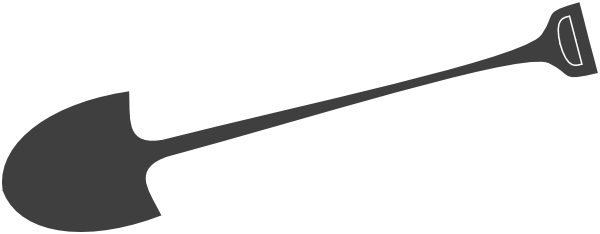 Shovel Clip Art (600x234)