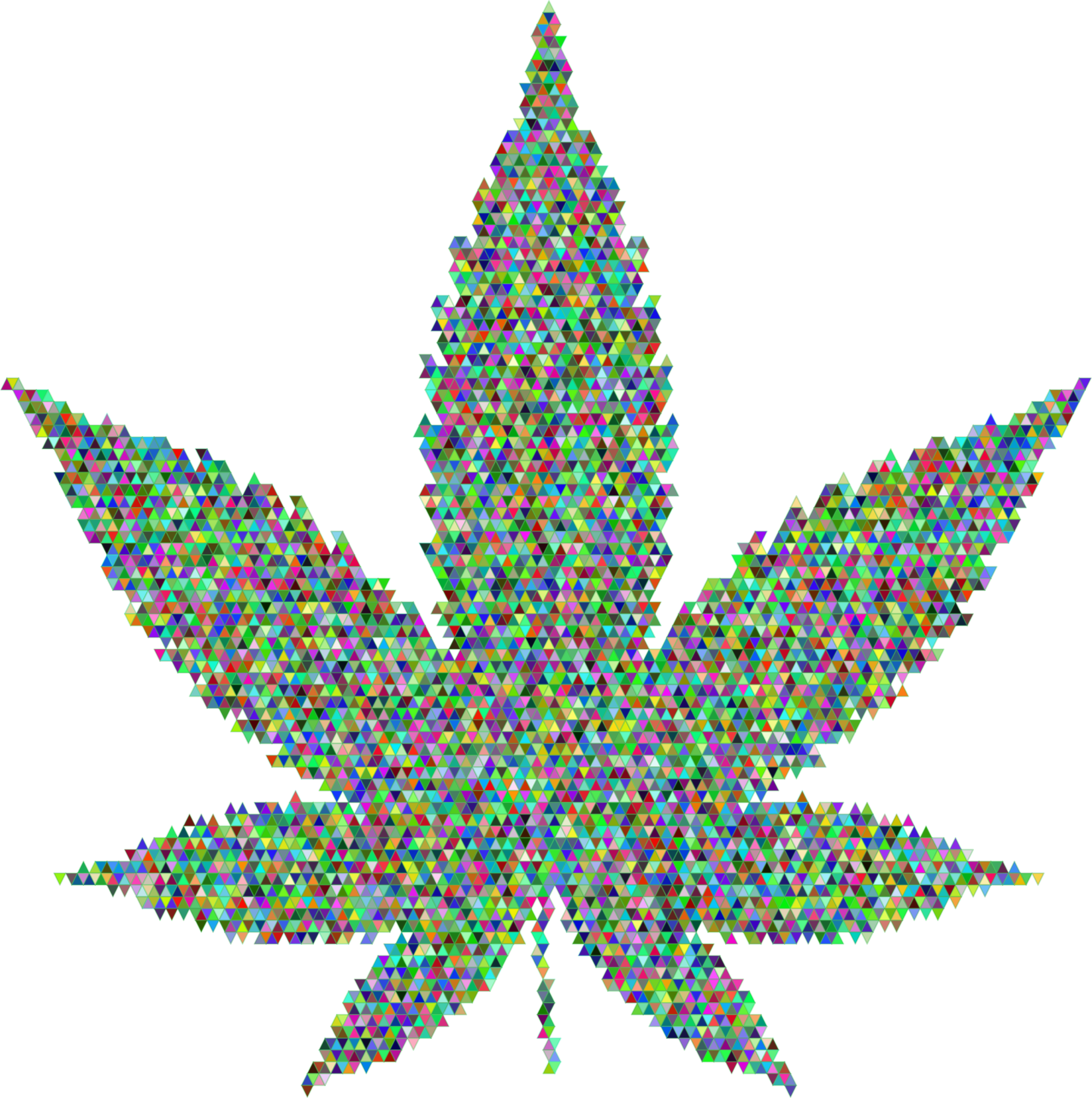 Big Image - Cartoon Pot Leaf Png (2312x2324)