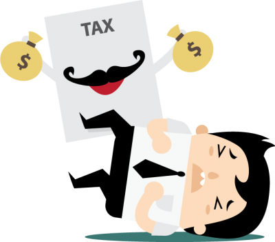 Gst Clipart Transparent - Tax (400x351)