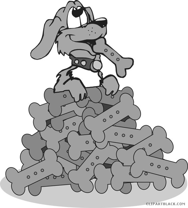 Mad Dog Clipart - Cartoon Dog Biscuit (600x663)