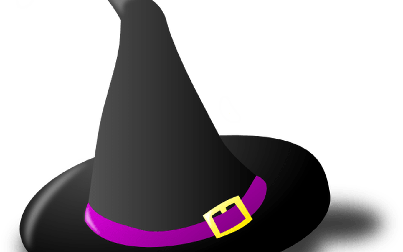 Witch Hat Clip Art At Clkercom Vector Clip Art Online, - Halloween Witch Ha...