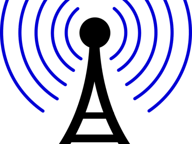 Satellite Clipart Satellite Tower - Ham Radio Mousepad (640x480)