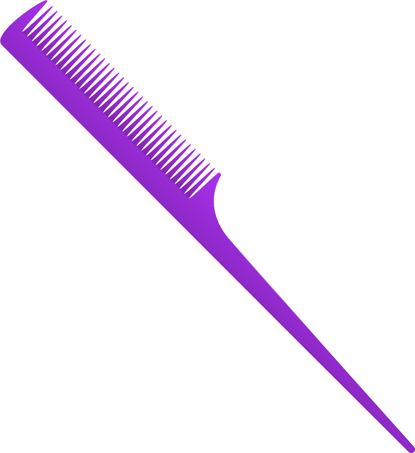 Comb Clipart Salon - Comb Clipart Salon (1850x2025)