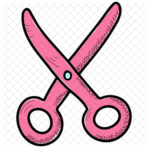 Scissor Svg Pink Graphic Freeuse Stock - Icon (512x512)