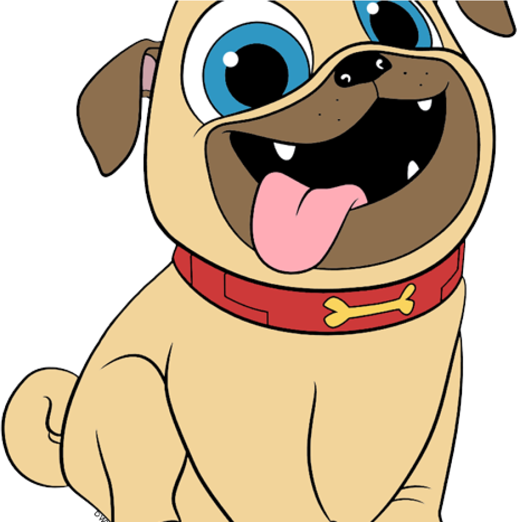 Dog Cliparts 19 Dog Birthday Clip Black And White Huge - Rolly Puppy Dog Pals (1024x1024)