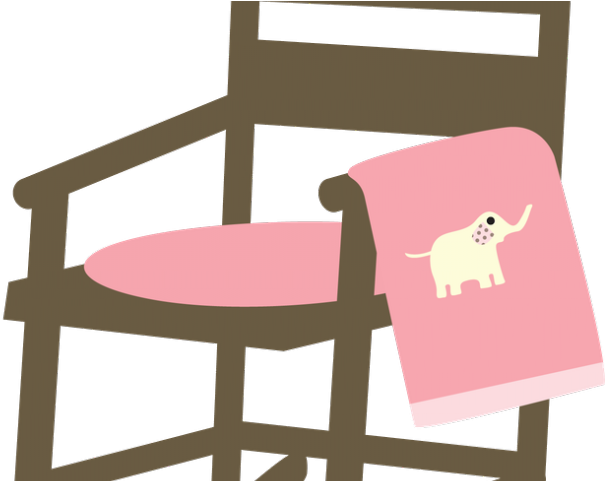 Chair Clipart Baby Chair - Baby Rocking Chair Clipart (640x480)