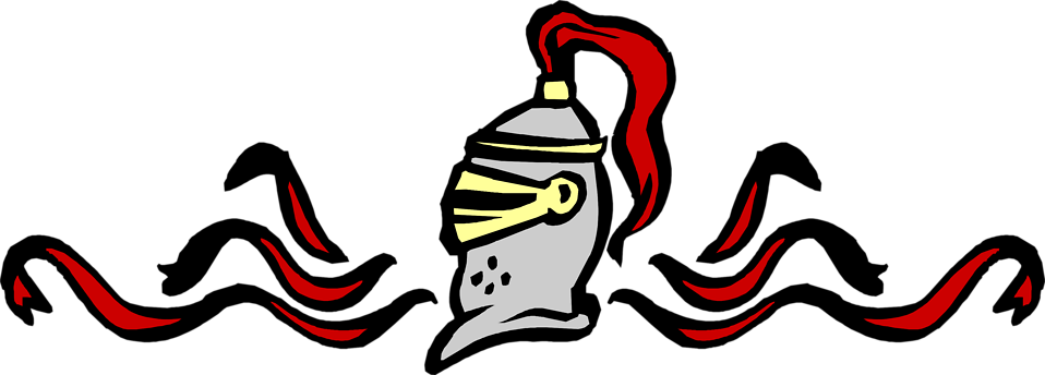 Knight Helmet Clip Art Png Download - Knight Helmet Clip Art Png Download (958x344)