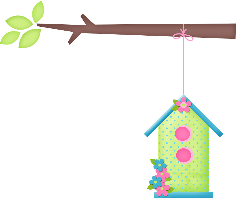 Madera Country, Mix, Clipart, Felt Flowers, Bird Houses, - Madera Country, Mix, Clipart, Felt Flowers, Bird Houses, (900x905)