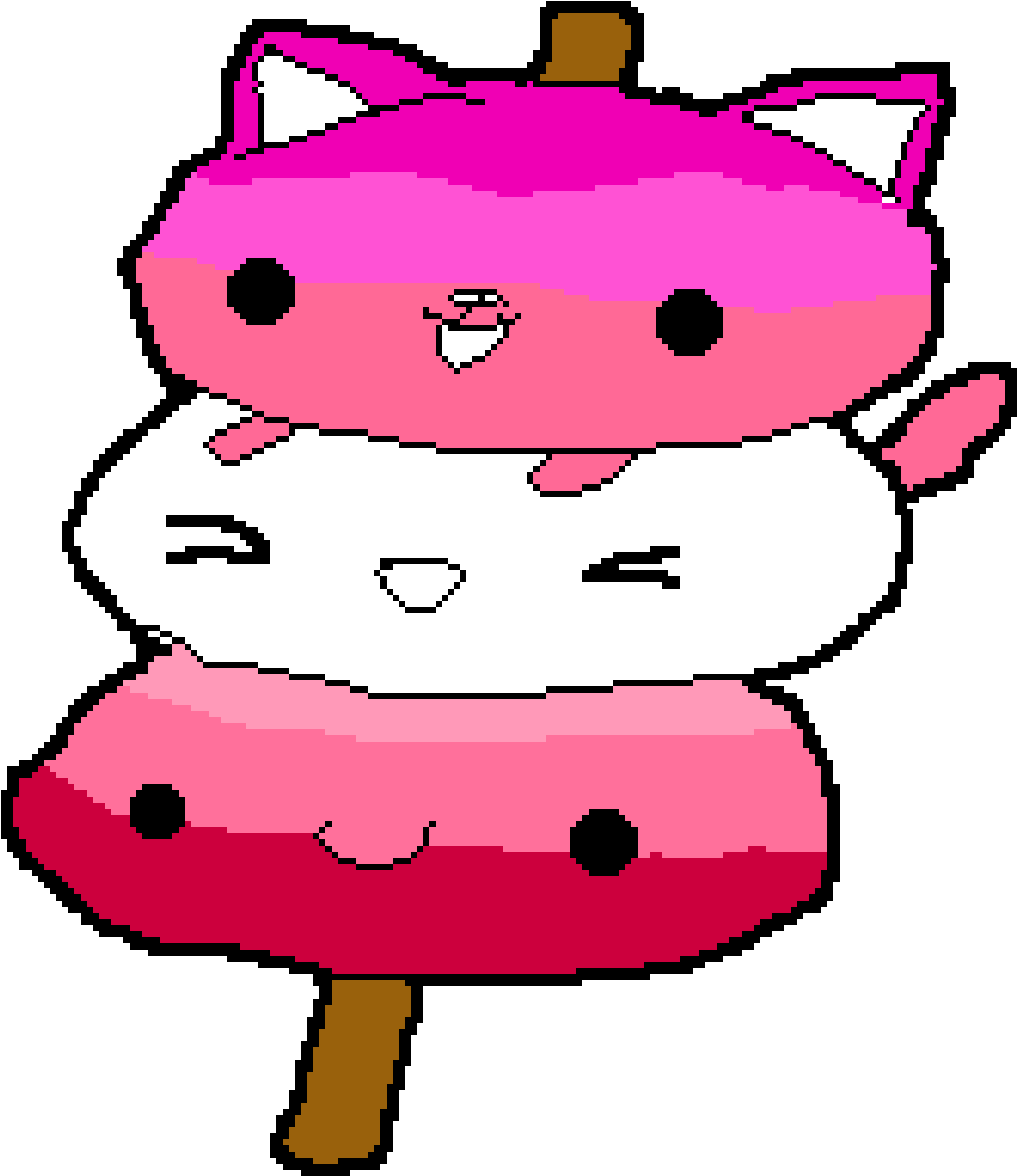 Lesbian Cat - Cartoon (1200x1200)