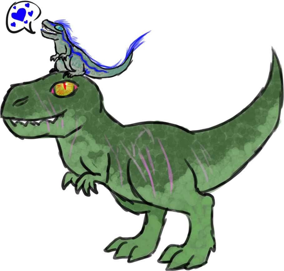 Lesbian Dinosaurs By Thestalkerbunny On Deviantart - Lesbian Dinosaurs (909x879)