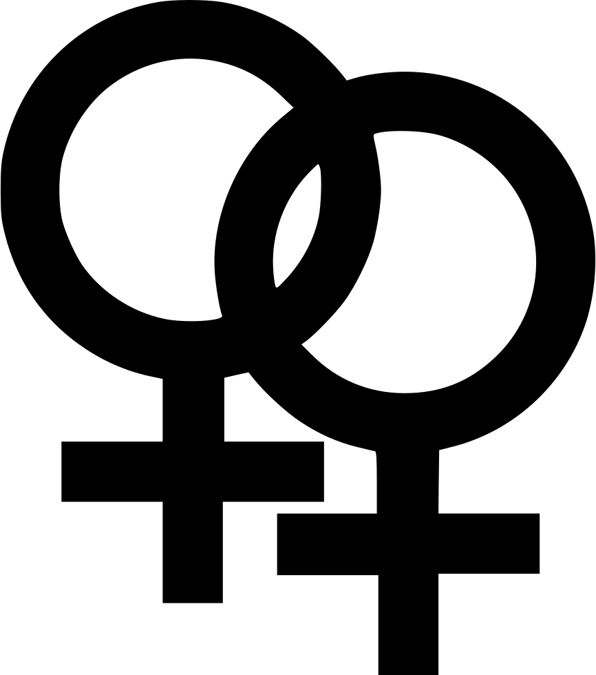 Lesbian Comments - Gender Symbol For Lesbian (866x980)