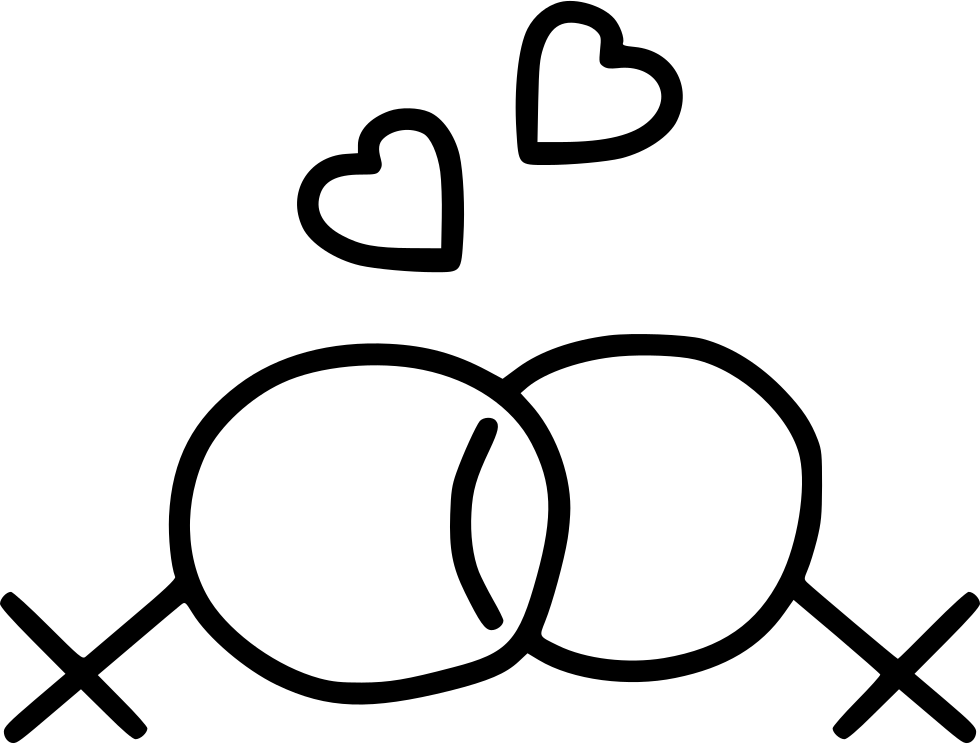 Lesbian Couple Heart Romantic Lgbt Comments - Doodle Love Couple Png (980x744)