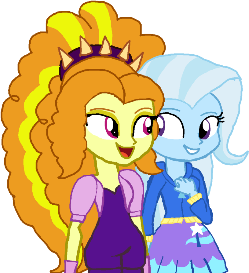 Adagio Dazzle, Artist - Cartoon (879x909)