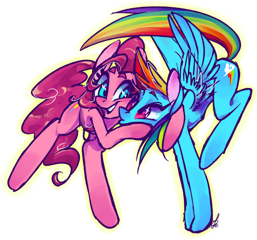 Dannie, Lesbian, Pinkie Pie, Pinkiedash, Pixiv, Rainbow - Mlp Pinkiedash Shipping (1178x1024)