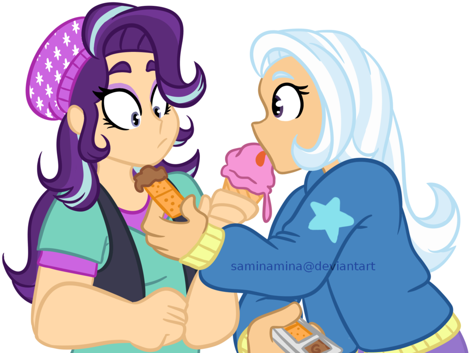 Saminamina, Crackers, Female, Food, Human, Humanized, - Cartoon (1024x758)