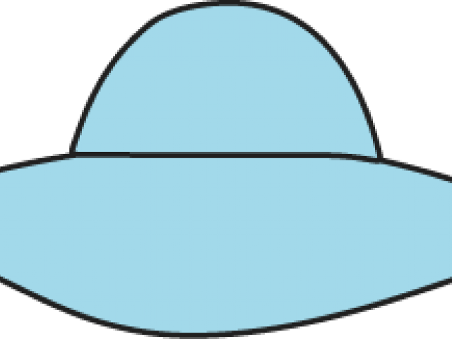 Straw Hat Clipart Lady Hat - Straw Hat Clipart Lady Hat (640x480)