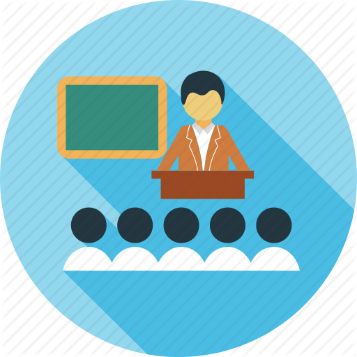 Teacher Flat Icon Png (512x512)
