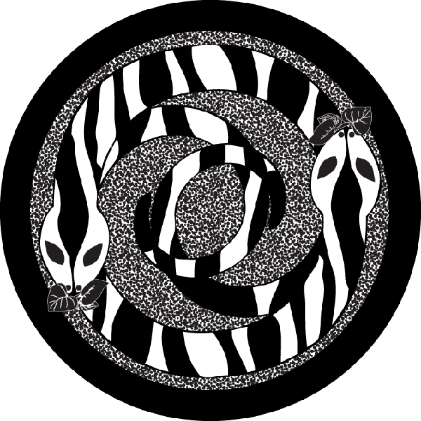 Tarot Cards Clipart Black And White - Gorgon's Tarot (600x600)