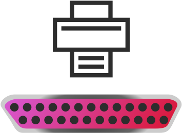 Parallel Port Icon - Icon (400x400)