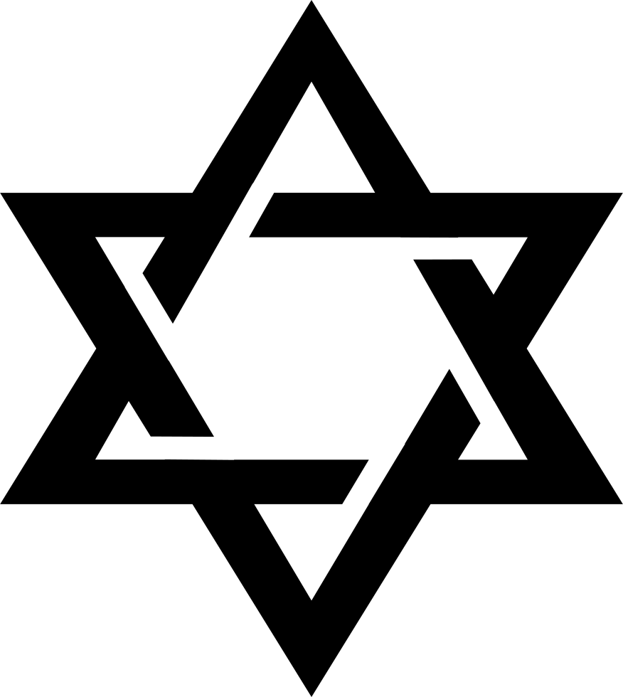 Font Celebrity Auction Comments - Judaism Star Of David (876x980)