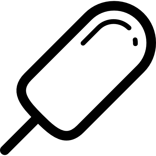 Ice Cream Stick Outline (512x512)