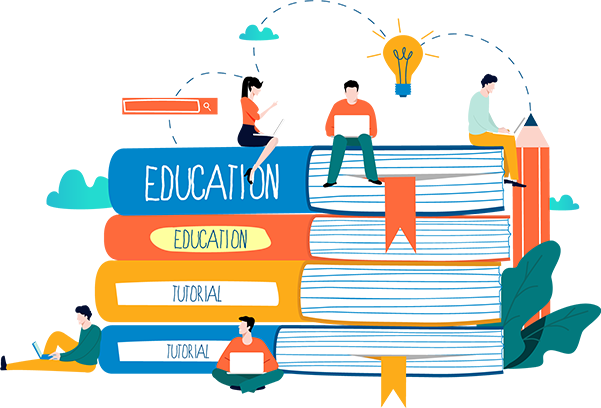 Niuqi College - Vectors For Education And Training (601x408)