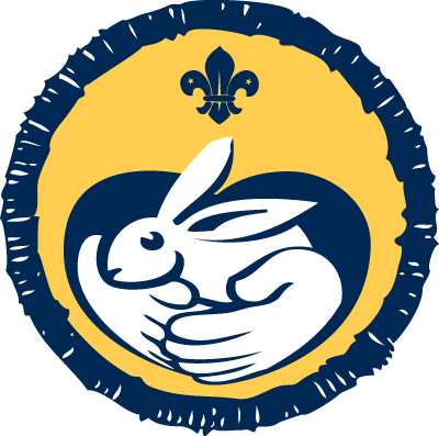 Animal Friend Activity Badge - Beaver Badges (400x397)